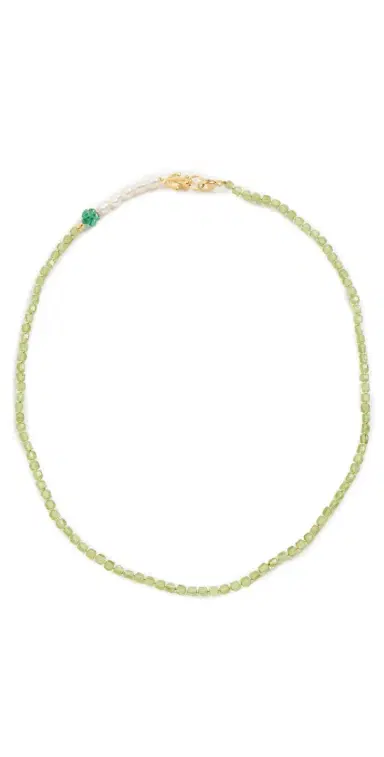 Chan Luu Lottie Necklace Peridot Mix One Size | Thumbnail 1