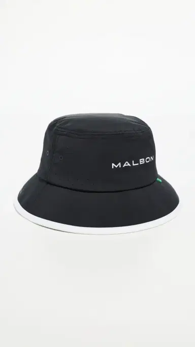 Malbon Performance Tech Bucket Hat Black | Thumbnail 2