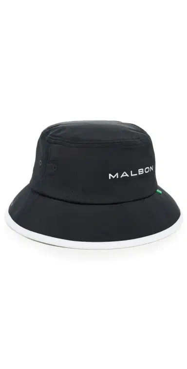 Malbon Performance Tech Bucket Hat Black | Thumbnail 1