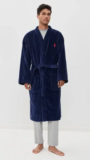 Polo Ralph Lauren Underwear Terry Velour Robe | Thumbnail 2