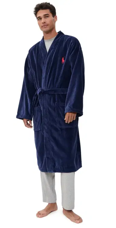 Polo Ralph Lauren Underwear Terry Velour Robe | Thumbnail 1
