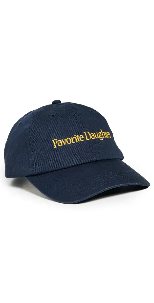 Favorite Daughter Classic Logo Baseball Cap Navy/Yellow One Size