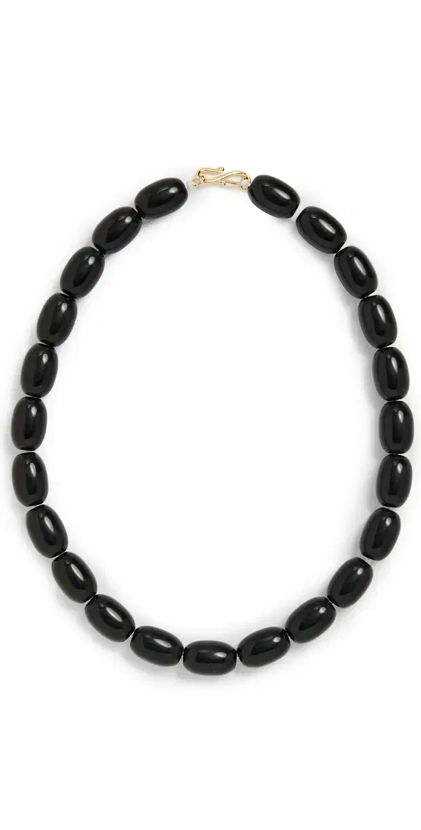 Clementine Necklace Black One Size