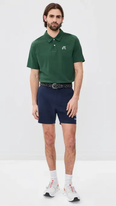 Malbon Ripley Coolcore Shorts 5 Navy 34 | Thumbnail 5