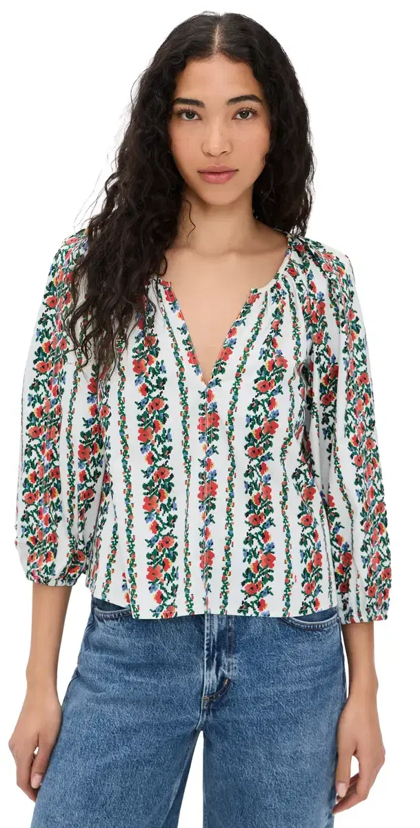 The Great. The Chariot Top Tapestry Floral