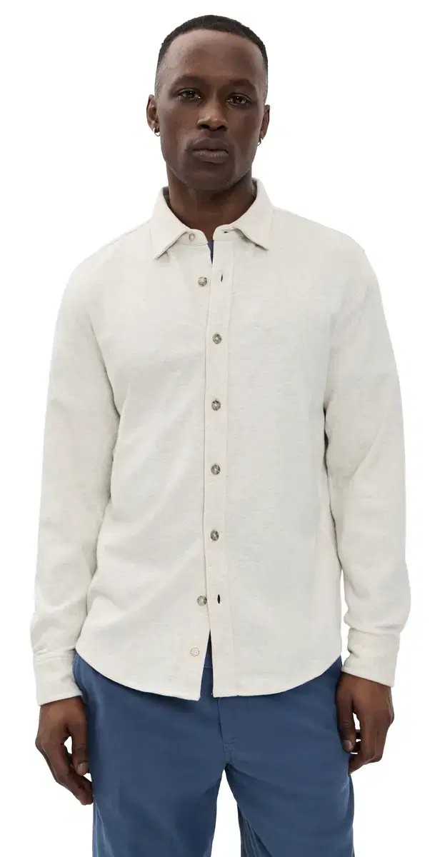 Pacifica tretch hirt Oatmeal Heather