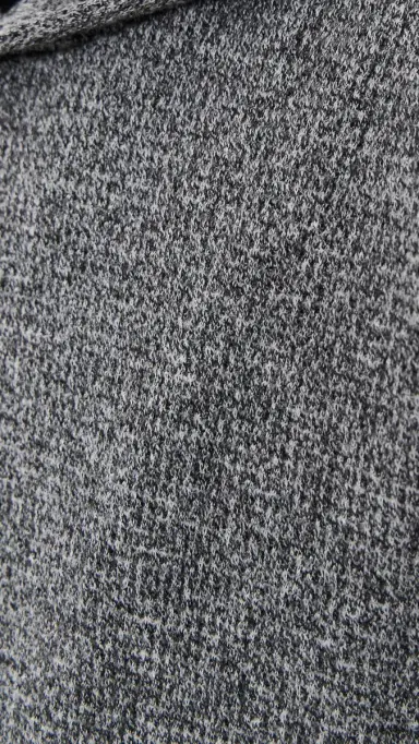 Vince Brushed Waffle Hoodie H Black M | Thumbnail 6 Vince Brushed Waffle Hoodie H Black M | Thumbnail 6