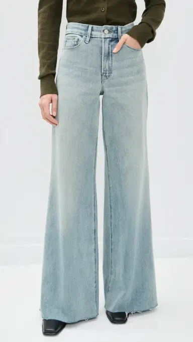 Good American Good Waist Palazzo Jeans Indigo1145 | Thumbnail 2 Good American Good Waist Palazzo Jeans Indigo1145 | Thumbnail 2