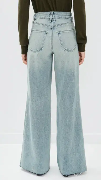 Good American Good Waist Palazzo Jeans Indigo1145 | Thumbnail 3 Good American Good Waist Palazzo Jeans Indigo1145 | Thumbnail 3