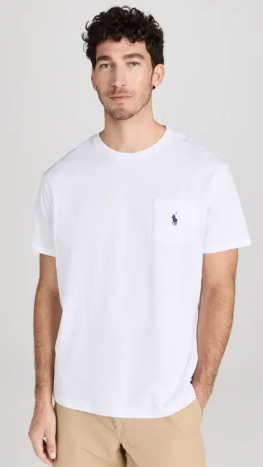 Polo Ralph Lauren Classic Fit Pocket Tee White S | Thumbnail 2