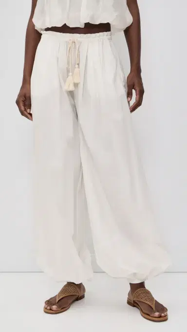 The Garment Bazaar Balloon Pants White 10 | Thumbnail 2