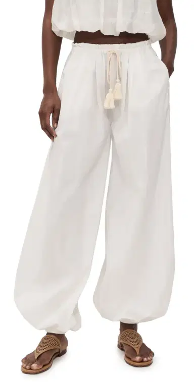 The Garment Bazaar Balloon Pants White 10 | Thumbnail 1