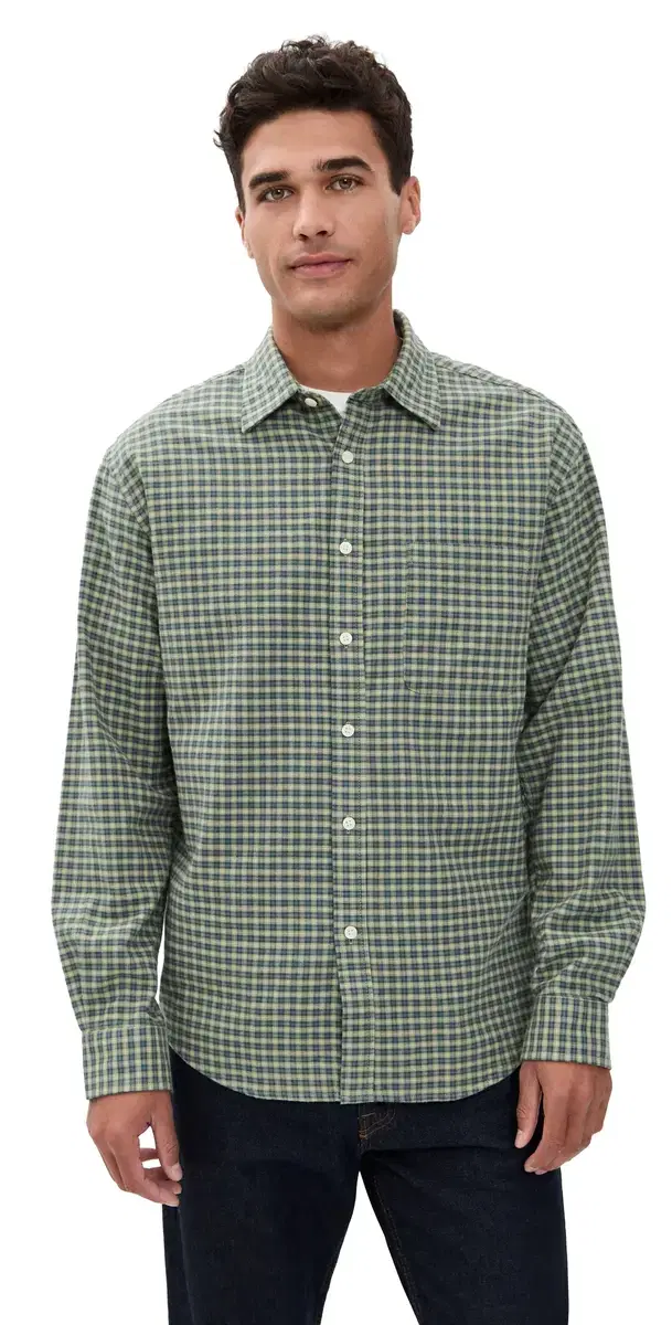 Deon Check hirt Coral Check
