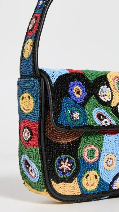 Staud Tommy Bag Milliefiori Black One Size | Thumbnail 5 Staud Tommy Bag Milliefiori Black One Size | Thumbnail 5
