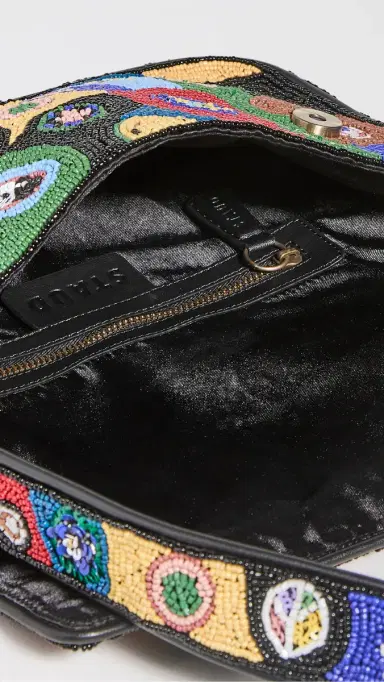 Staud Tommy Bag Milliefiori Black One Size | Thumbnail 6 Staud Tommy Bag Milliefiori Black One Size | Thumbnail 6