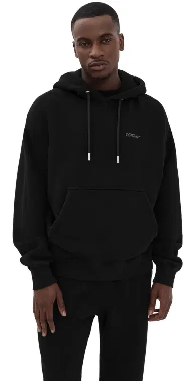 Off-White Bookish Skate Hoodie Black | Thumbnail 1 Off-White Bookish Skate Hoodie Black | Thumbnail 1