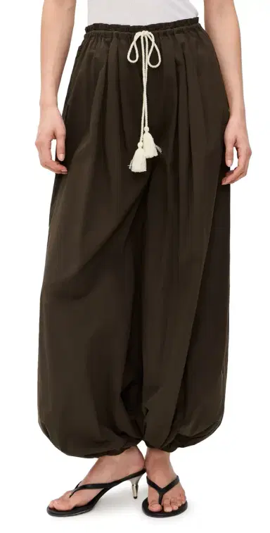 The Garment Bazaar Balloon Pants Chocolate | Thumbnail 1 The Garment Bazaar Balloon Pants Chocolate | Thumbnail 1