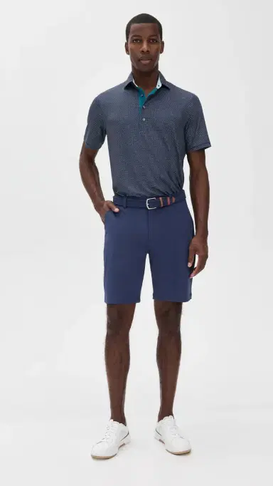 Redvanly Varick Pull On Shorts 9 Midnight Navy | Thumbnail 5