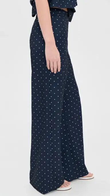English Factory Polka Dot Pants Navy S | Thumbnail 4