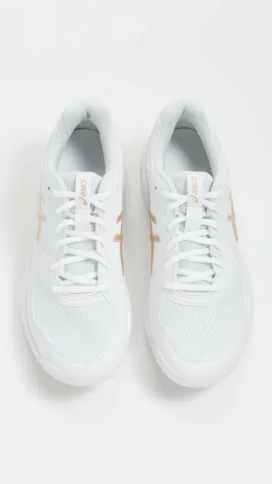 Asics Gel-Dedicate 8 Pickleball Sneakers White/Champagne 7 | Thumbnail 5 Asics Gel-Dedicate 8 Pickleball Sneakers White/Champagne 7 | Thumbnail 5