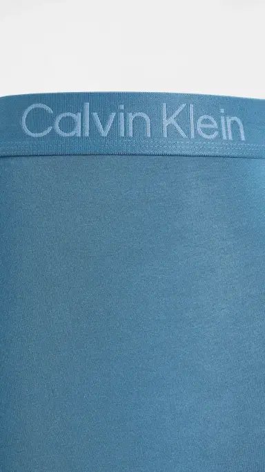 Calvin Klein Underwear Ultra Soft Modal 3-Pack Boxer Briefs Oatmeal Heather/Gulf Blue/Libe | Thumbnail 4