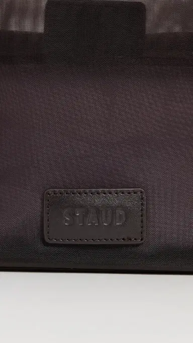 Staud Christos Mini Mesh Tote Espresso One Size | Thumbnail 5