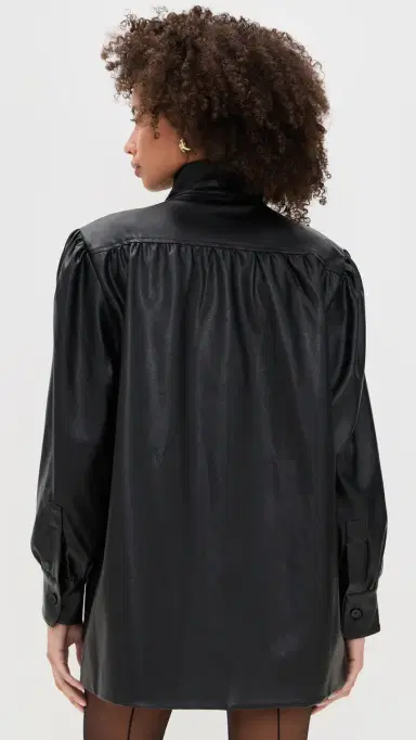 BARDOT Clements Vegan Leather Jacket Black | Thumbnail 3 BARDOT Clements Vegan Leather Jacket Black | Thumbnail 3