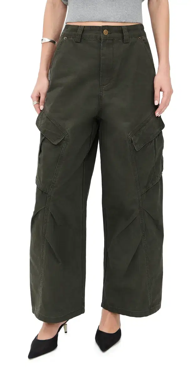 Olive Cargo Pants Olive