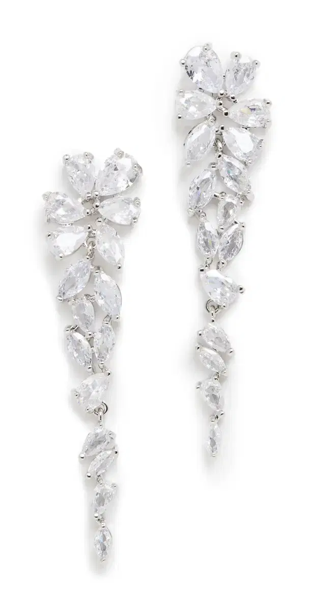 Estelle Earrings White Gold One Size