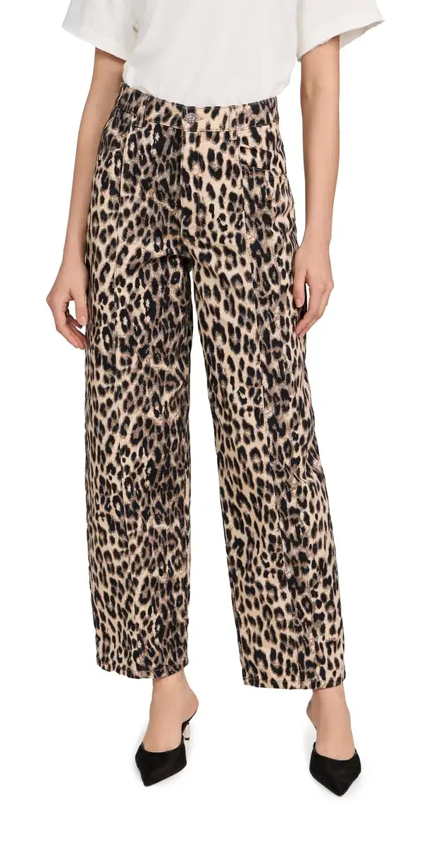 Nara Jeans Brown Baum Leopard