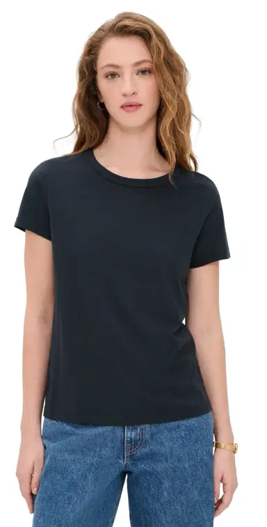 Marine Layer Tried & True Crew Tee Black S | Thumbnail 1 Marine Layer Tried & True Crew Tee Black S | Thumbnail 1