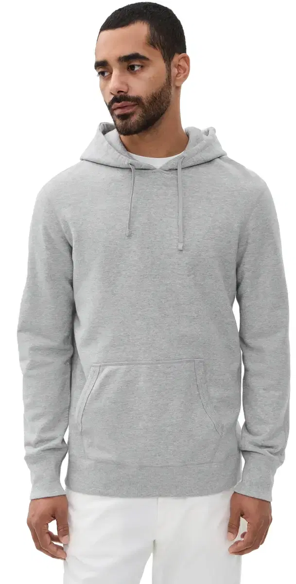 idweight Terry Slim Hoodie Hgrey