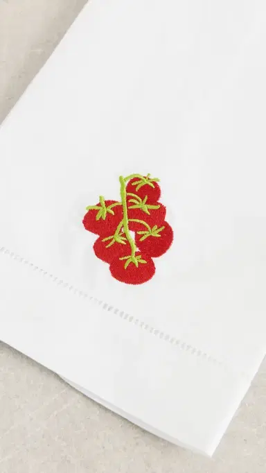 Abbode Tomato Tea Towel | Thumbnail 3