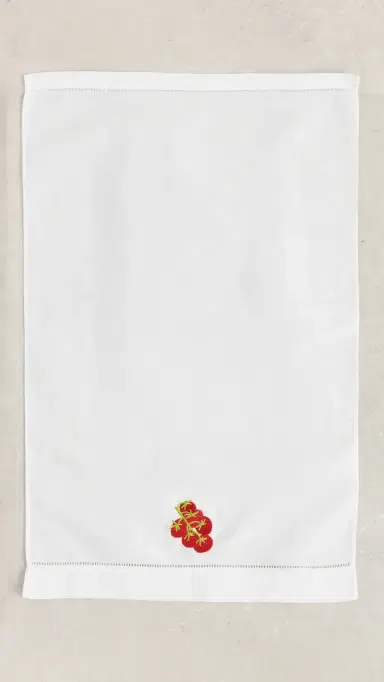 Abbode Tomato Tea Towel | Thumbnail 4
