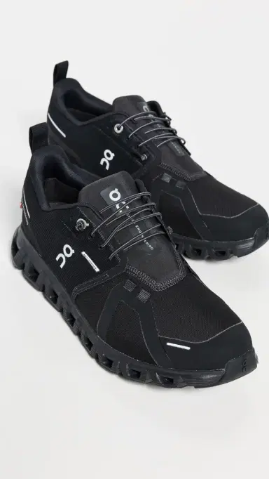 On Cloud 6 Sneakers Black/Black | Thumbnail 5