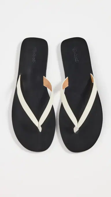 Madewell The Gabi Slide Sandals White Pebble 5 | Thumbnail 2