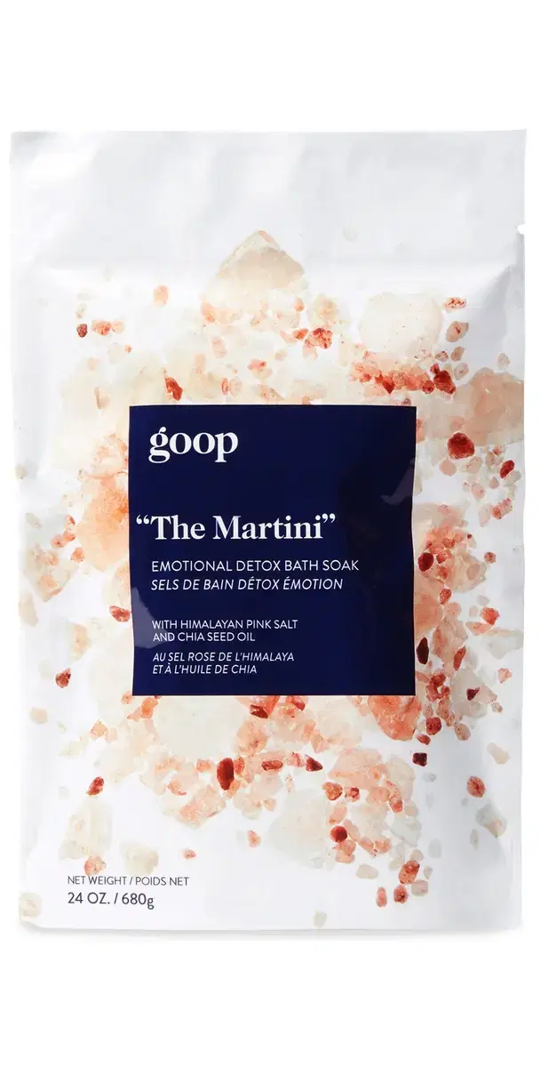 goop beauty The Martini Emotional Detox Bath Soak No Color 24 oz