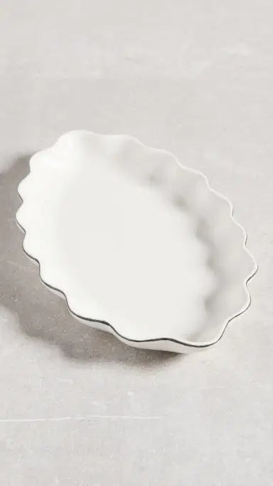 Kassatex Le Marais Tray White One Size | Thumbnail 2