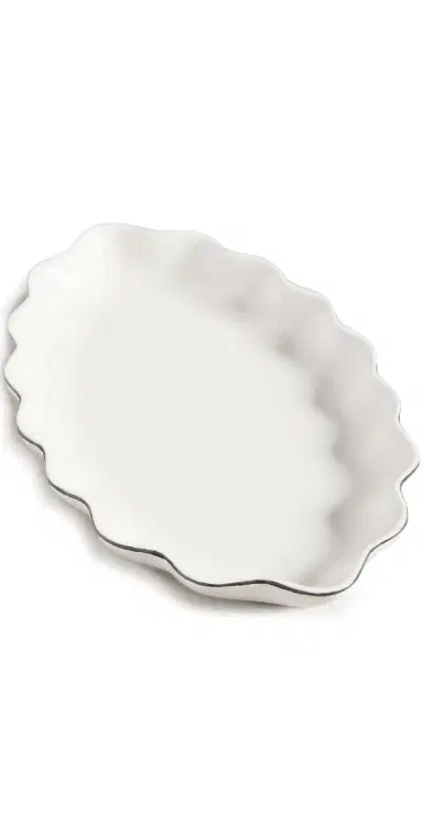 Kassatex Le Marais Tray White One Size | Thumbnail 1