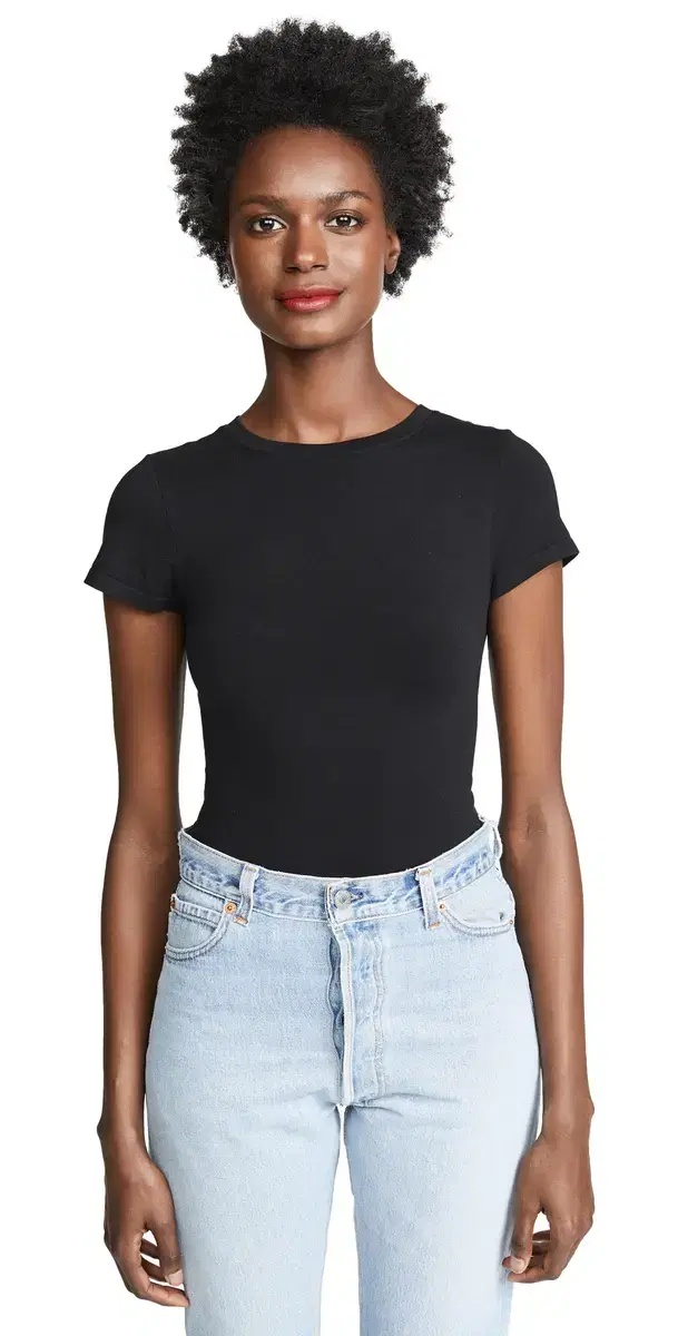 Seamless Shaping Thong Bodysuit Black