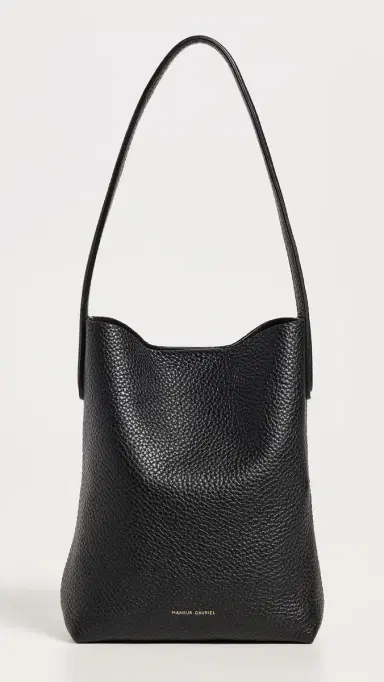 Mansur Gavriel Mini-Mini Everyday Cabas Bag Black One Size | Thumbnail 2