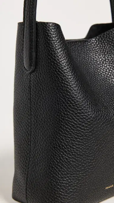 Mansur Gavriel Mini-Mini Everyday Cabas Bag Black One Size | Thumbnail 5