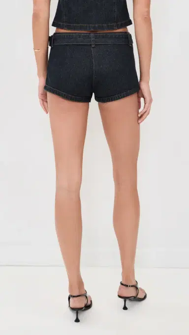 Lioness Afterglow Mini Shorts Dark Denim | Thumbnail 3 Lioness Afterglow Mini Shorts Dark Denim | Thumbnail 3