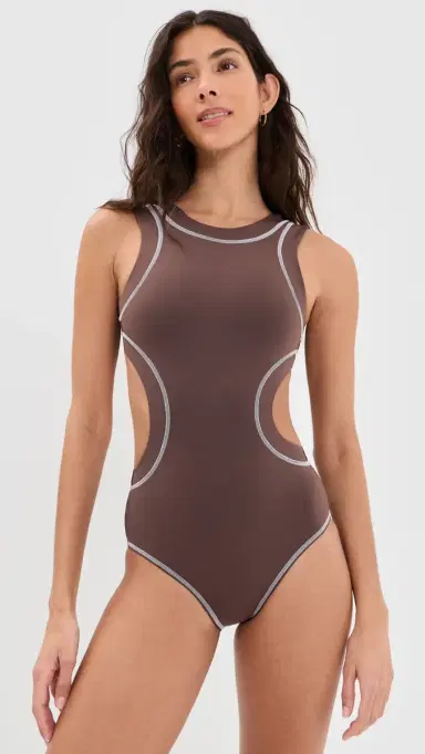 Staud Dolce One Piece Java M | Thumbnail 2 Staud Dolce One Piece Java M | Thumbnail 2