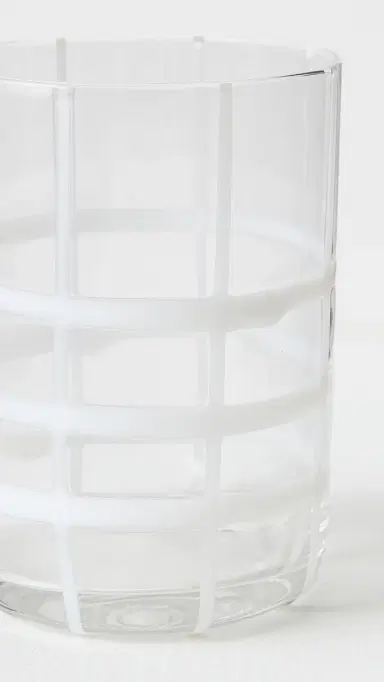 Zafferano Twiddle Tumblers Set of 6 Transparent One Size | Thumbnail 3