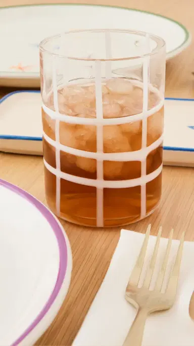 Zafferano Twiddle Tumblers Set of 6 Transparent One Size | Thumbnail 4