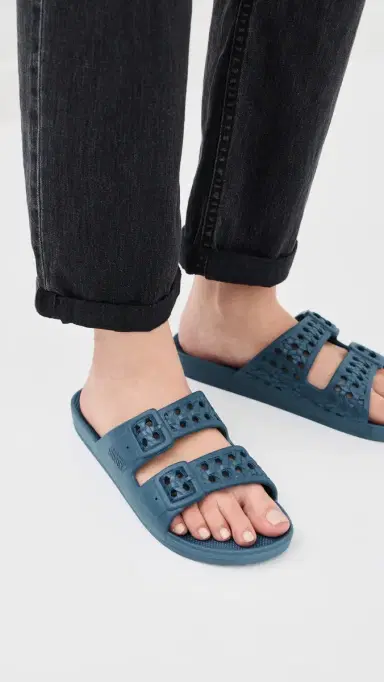Freedom Moses Paz Sandals Sea Blue | Thumbnail 3 Freedom Moses Paz Sandals Sea Blue | Thumbnail 3