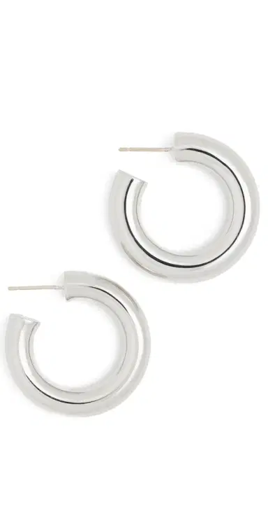 Jennifer Fisher Samira Huggies Silver One Size | Thumbnail 1