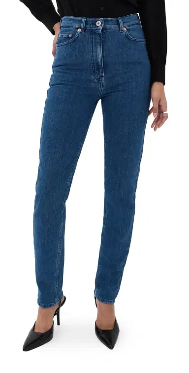 Another Tomorrow Slim Denim Pants Rinsed 38 | Thumbnail 1