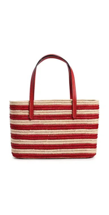 Poolside Bags The Capri Tote Tomato One Size | Thumbnail 1 Poolside Bags The Capri Tote Tomato One Size | Thumbnail 1